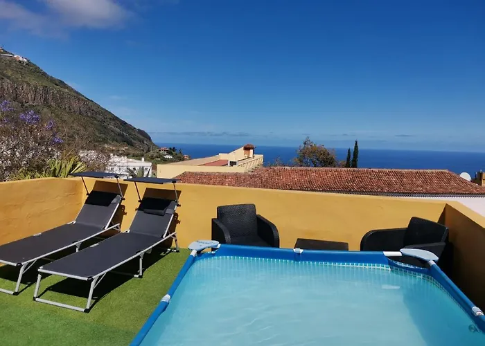 Canarian House With Views And Pool *