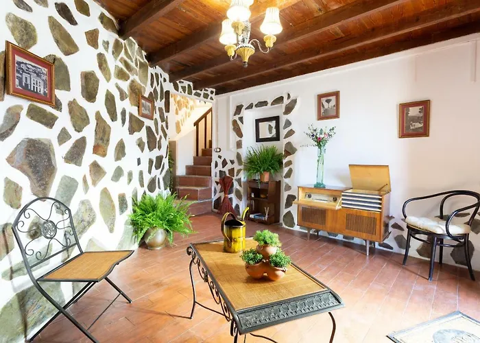 Tatil Evi Canarian House With Views And Pool Los Realejos