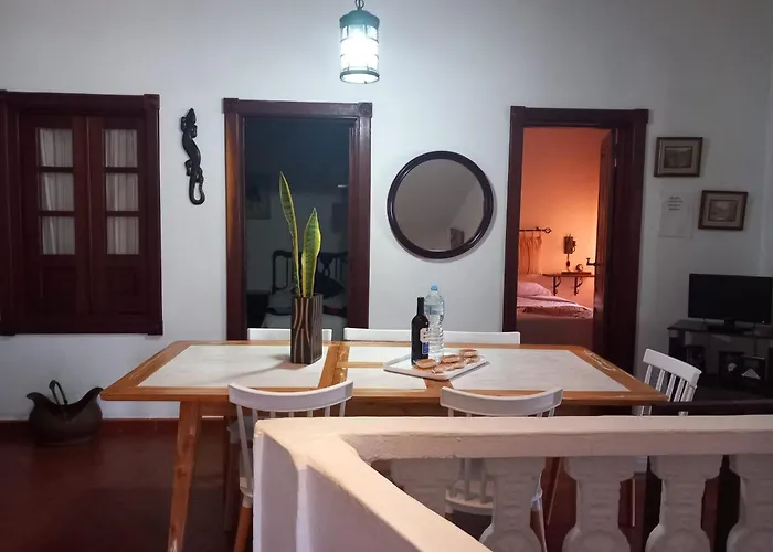 Canarian House With Views And Pool בית נופש *